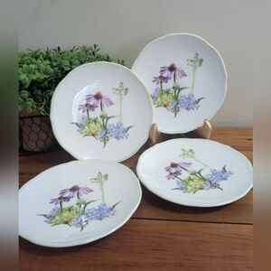 Lenox Floral Meadow 6.5" Plate Set of 4